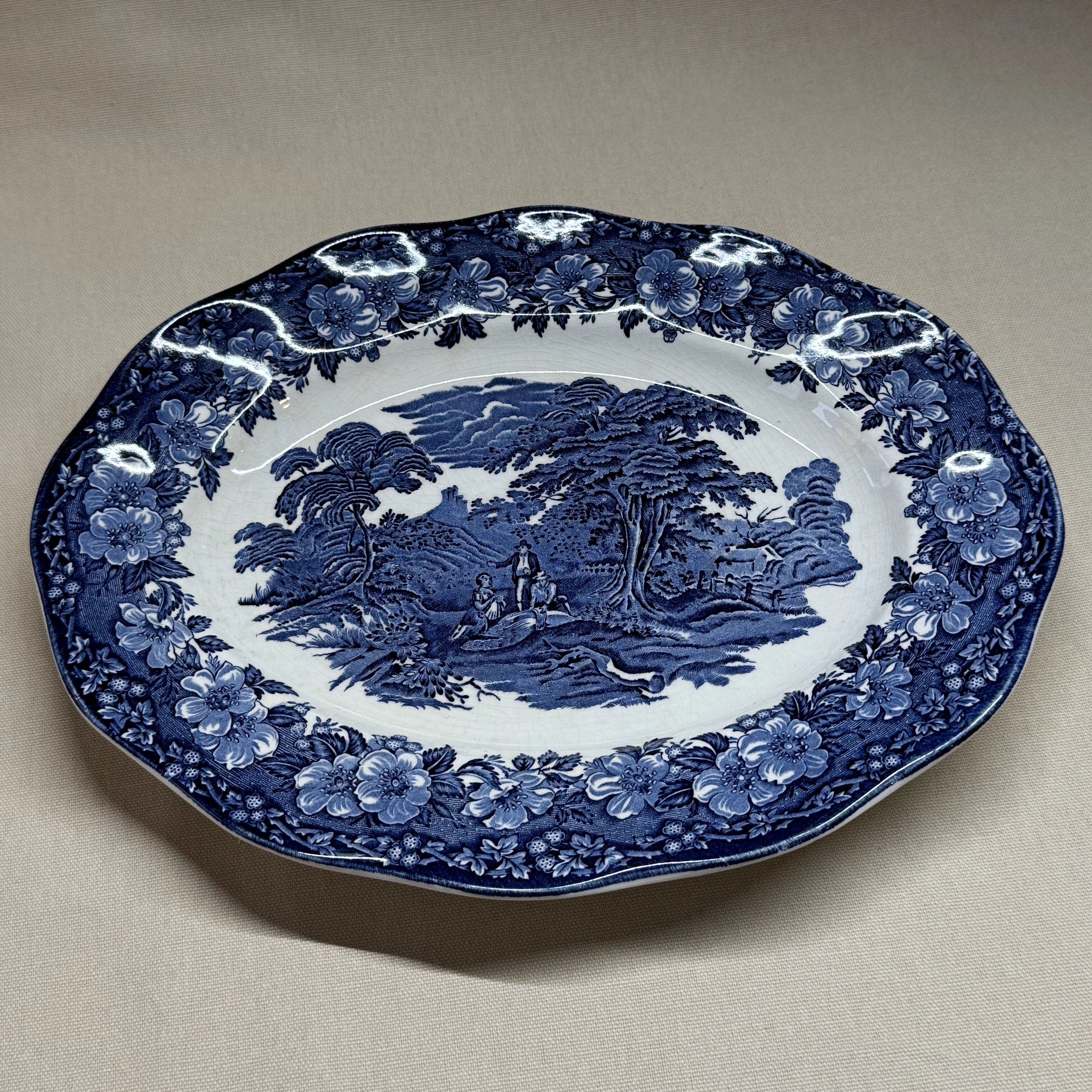 Овальное блюдо Enoch Wedgwood