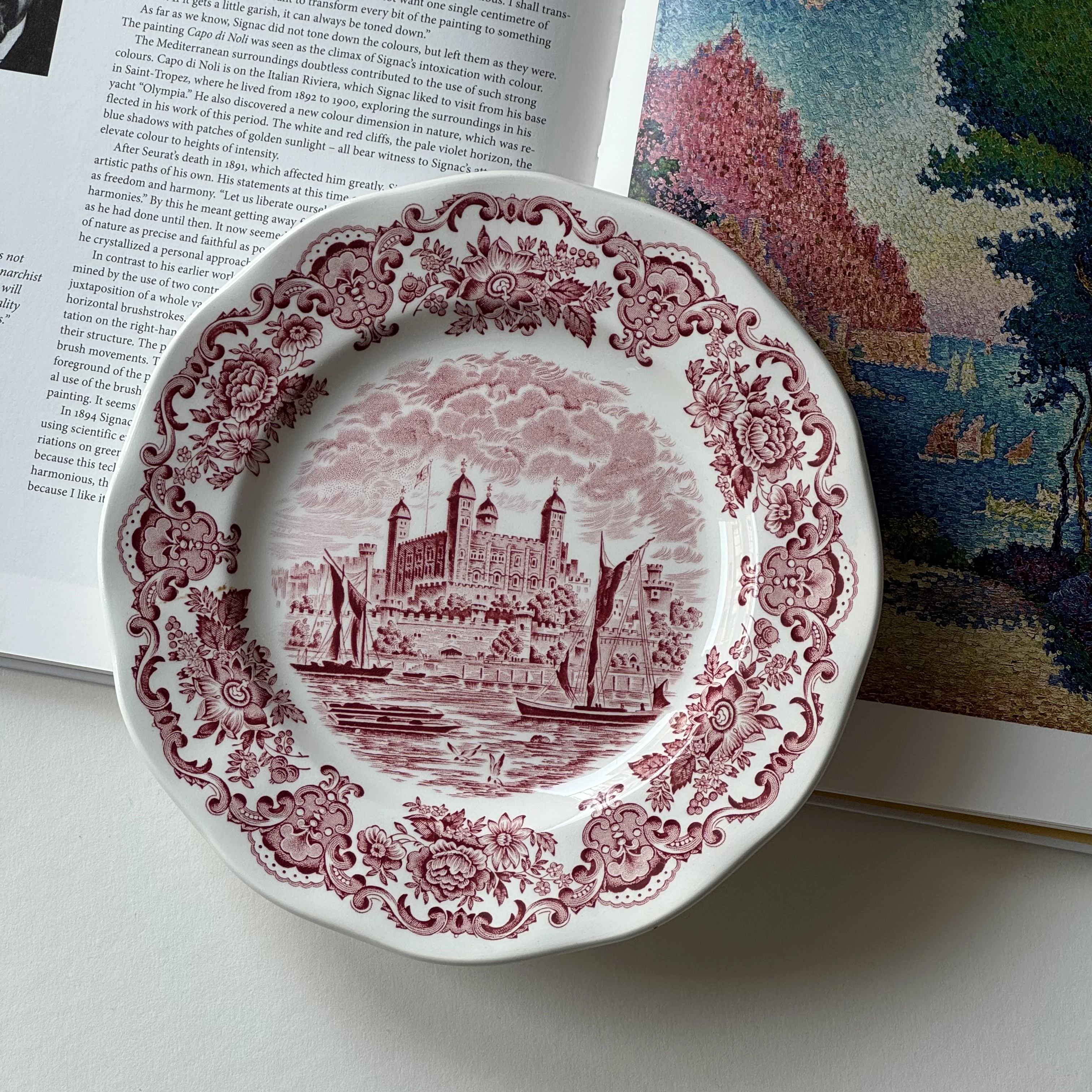 Десертная тарелка Enoch Wedgwood Royal Homes of Britain